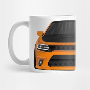 DODGE CHARGER ORANGE Mug